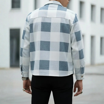 Basilio | Casaco Casual Xadrez