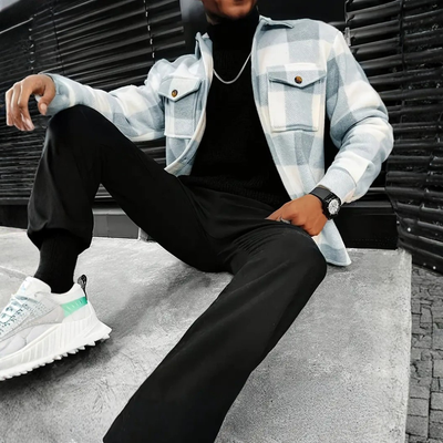 Basilio | Casaco Casual Xadrez