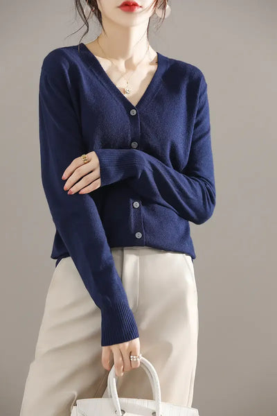 Cristina | Cárdigan com Decote em V