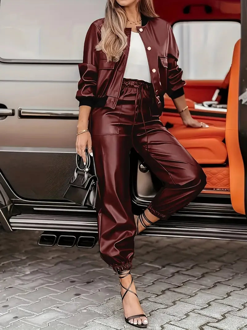 Estela | Conjunto de Couro