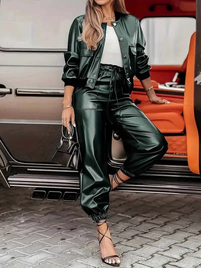 Estela | Conjunto de Couro