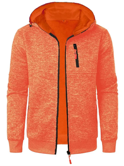 Pablo | Sweatshirt com Fecho de Correr e Capuz