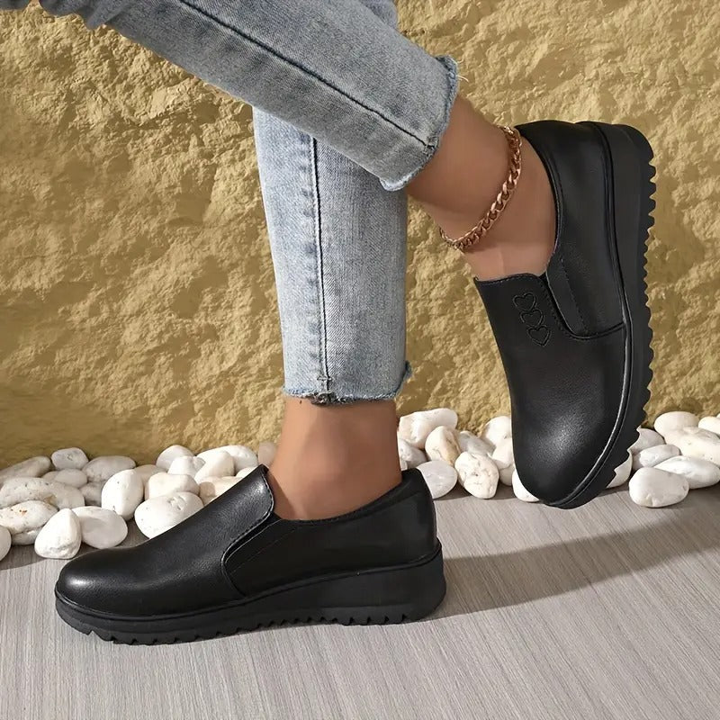 Claudine® - Mocassins ortopédicos de pele⏐Edição Premium