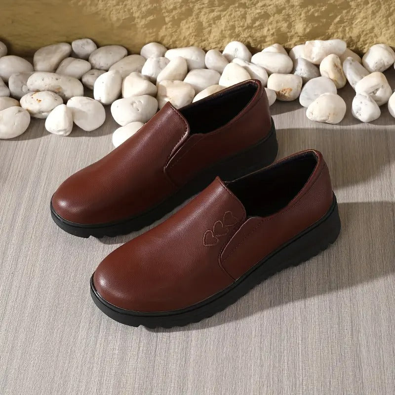 Claudine® - Mocassins ortopédicos de pele⏐Edição Premium