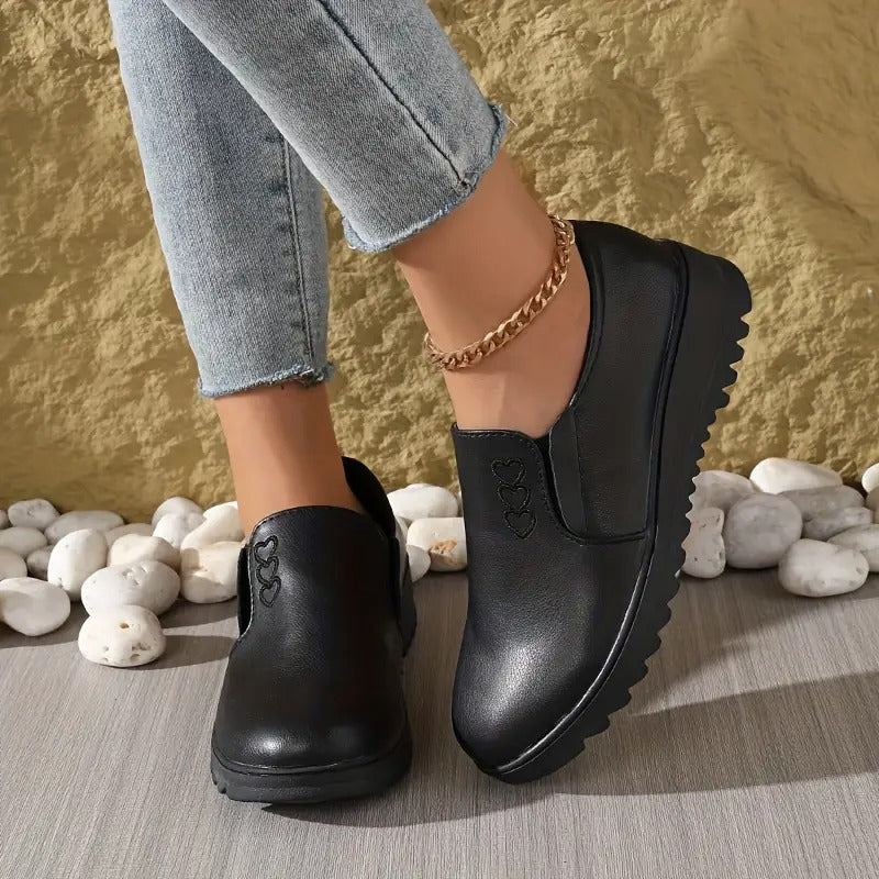 Claudine® - Mocassins ortopédicos de pele⏐Edição Premium