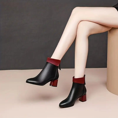 Teresa | Botas Ortopédicas de Couro ⏐ Edição Premium