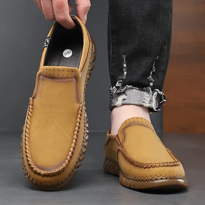 Francisco | Mocassins Ortopédicos de Couro ⏐ Edição Premium