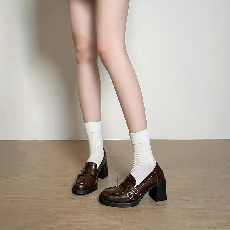 Fabíola | Mocassins Ortopédicos de Couro ⏐ Edição Premium