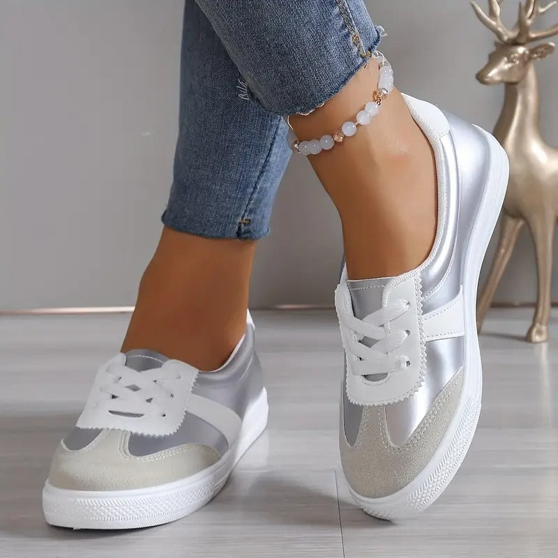 Ofélia | Sapatilhas Ortopédicas de Couro ⏐ Edição Premium