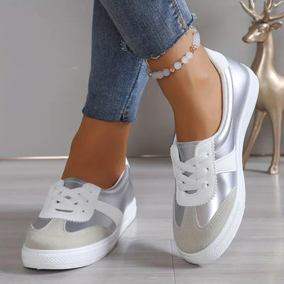 Ofélia | Sapatilhas Ortopédicas de Couro ⏐ Edição Premium