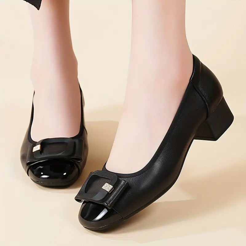 Carminda | Sapatos Ortopédicos de Couro ⏐ Edição Premium