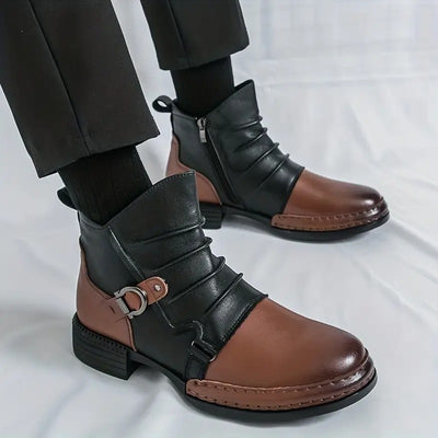 Tomás | Botas Ortopédicas de Couro ⏐ Edição Premium