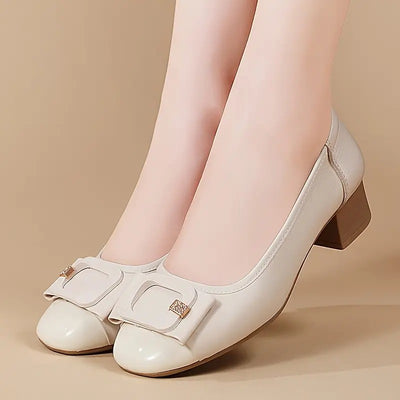 Carminda | Sapatos Ortopédicos de Couro ⏐ Edição Premium