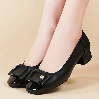 Carminda | Sapatos Ortopédicos de Couro ⏐ Edição Premium