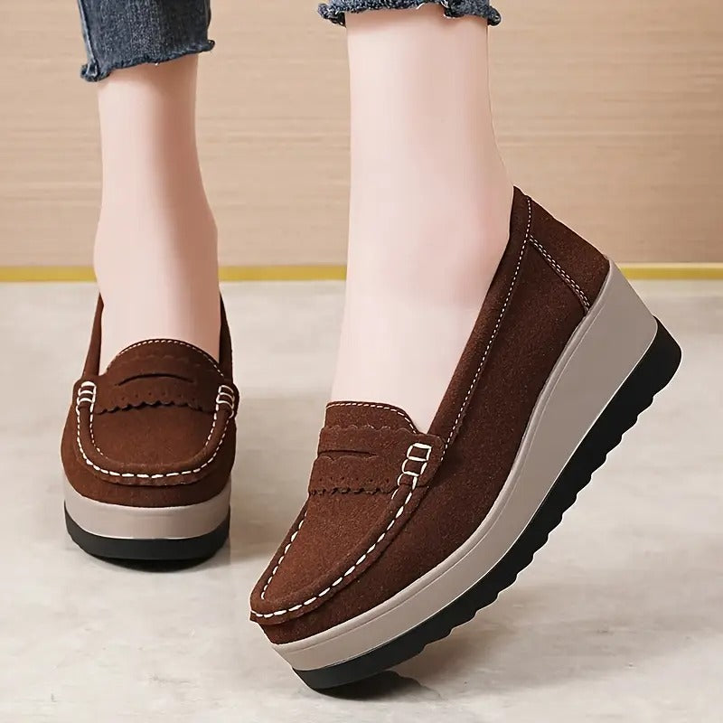 Alba | Mocassins Ortopédicos de Couro ⏐ Edição Premium