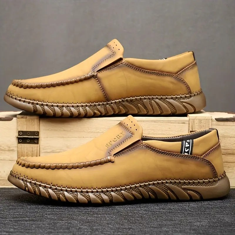 Francisco | Mocassins Ortopédicos de Couro ⏐ Edição Premium