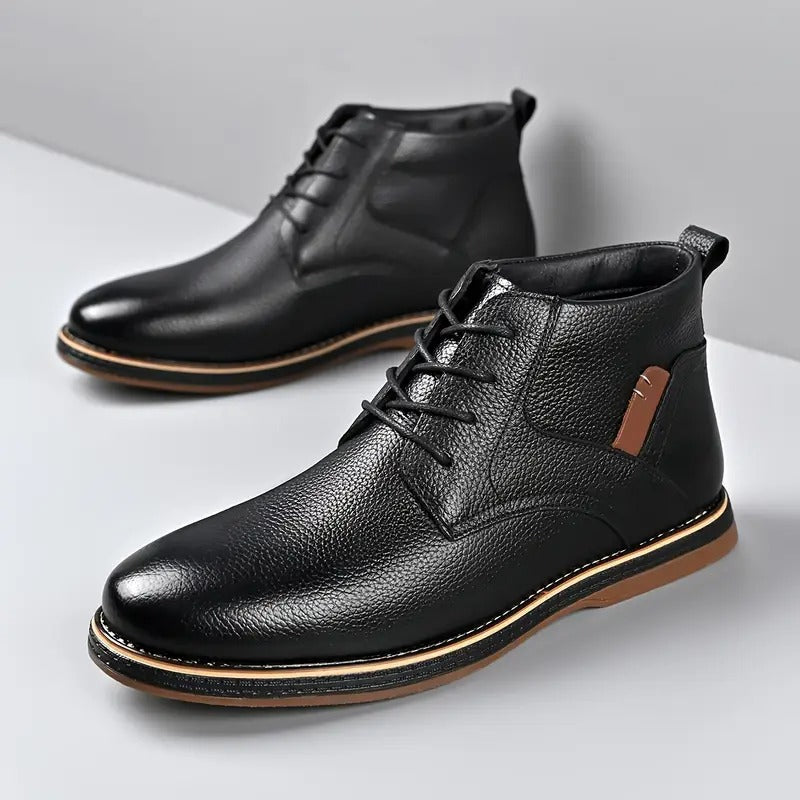 Orlando | Botas Ortopédicas de Couro Bovino ⏐ Edição Premium