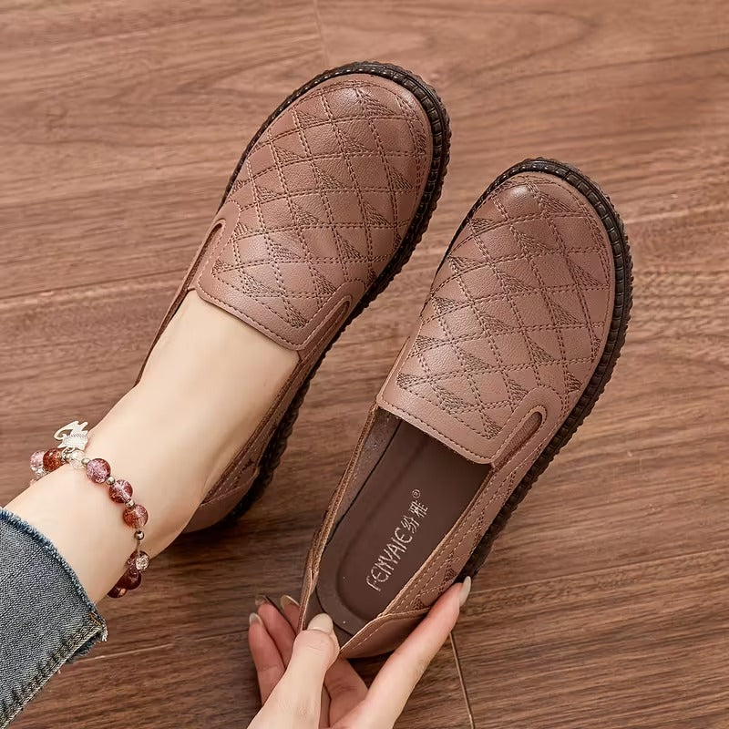 Isadora® - Mocassins Ortopédicos de Couro⏐Edição Premium