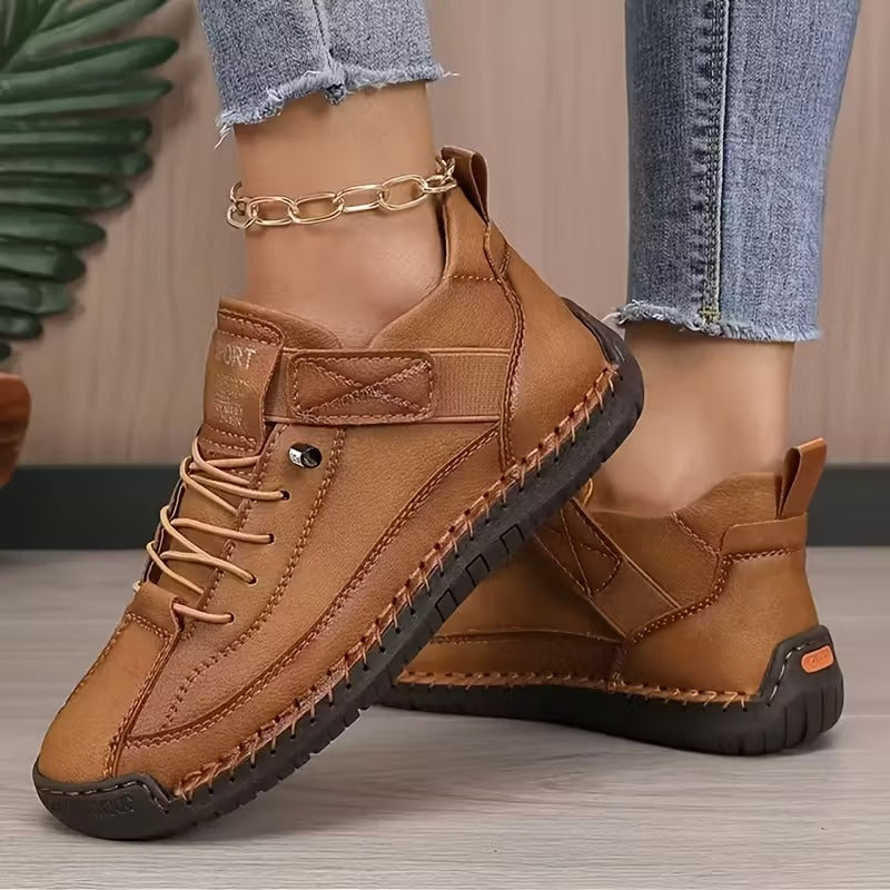 Alicia® - Sapatos Ortopédicos em Couro⏐Edição Premium