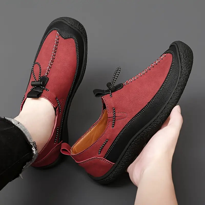 Duarte | Sapatilhas Ortopédicas de Couro ⏐ Edição Premium