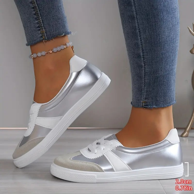 Ofélia | Sapatilhas Ortopédicas de Couro ⏐ Edição Premium