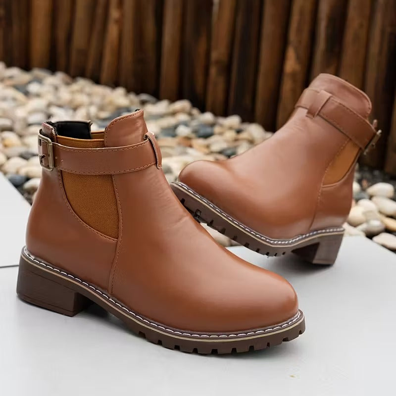 Sonia® - Botas Ortopédicas de Couro⏐Edição Premium