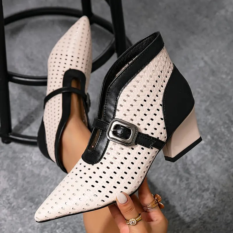 Joana | Botins Ortopédicos de Couro ⏐ Edição Premium