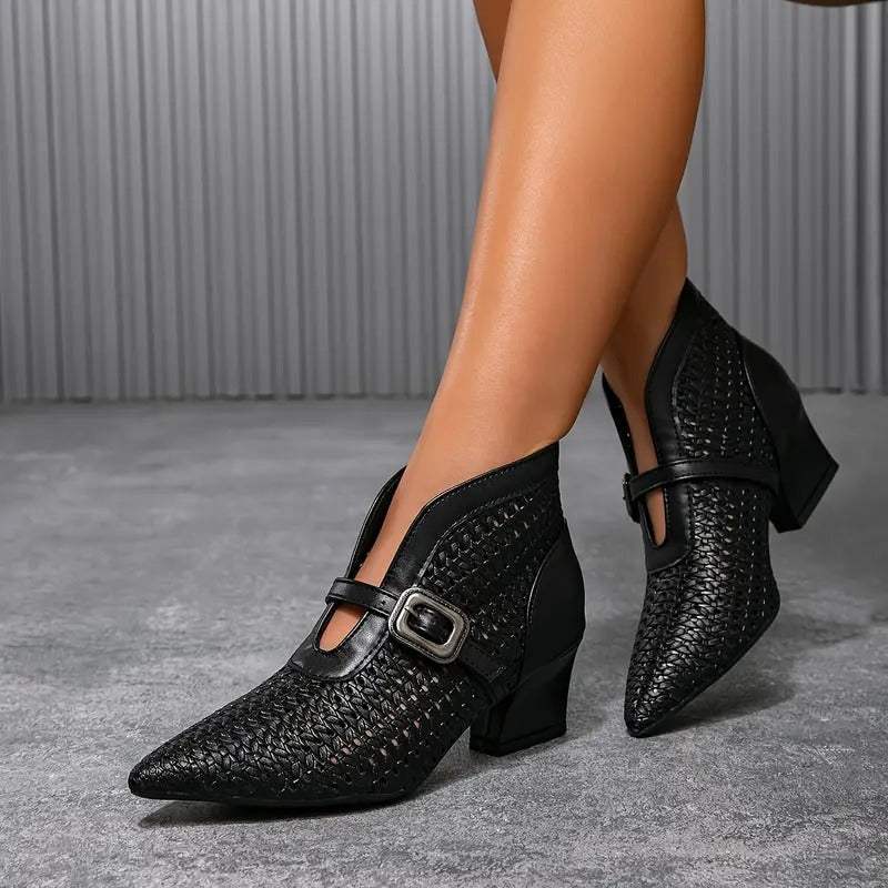 Joana | Botins Ortopédicos de Couro ⏐ Edição Premium