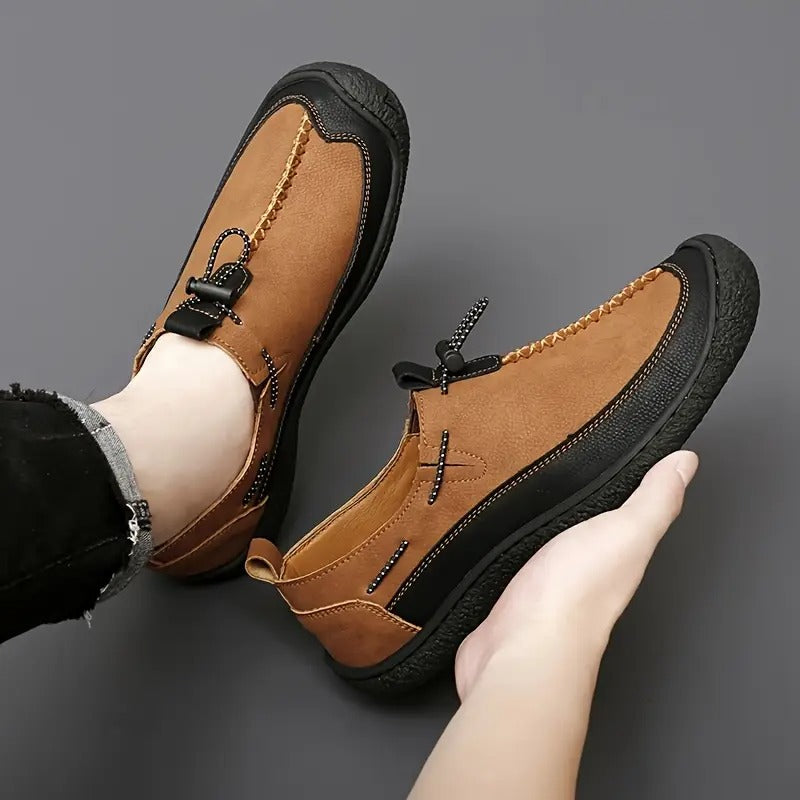 Duarte | Sapatilhas Ortopédicas de Couro ⏐ Edição Premium