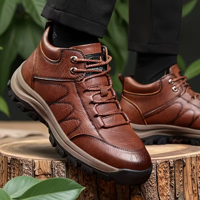 Lauro® - Botas Ortopédicas de Couro⏐Edição Premium