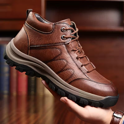 Lauro® - Botas Ortopédicas de Couro⏐Edição Premium